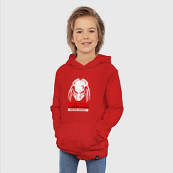 Толстовка детская хлопковая PREDATOR: HUNTING GROUNDS, цвет: красный — фото 2