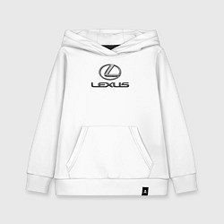 Толстовка детская хлопковая LEXUS, цвет: белый