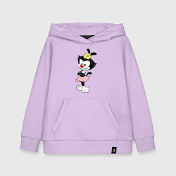 Толстовка детская хлопковая Дот Уорнер Animaniacs, цвет: лаванда