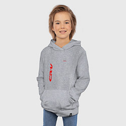 Толстовка детская хлопковая Honda CR-V Z, цвет: меланж — фото 2