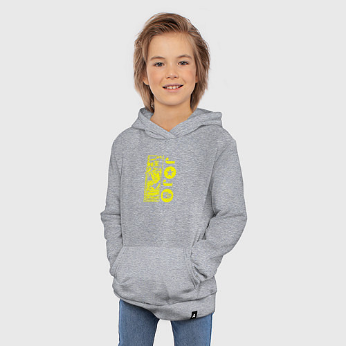 Детская толстовка-худи JoJo Bizarre Adventure / Меланж – фото 3