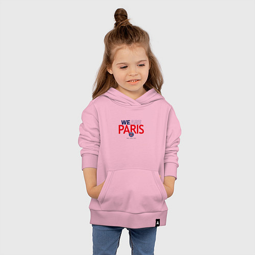 Детская толстовка-худи PSG We Are Paris 202223 / Светло-розовый – фото 4