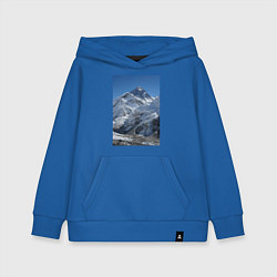 Толстовка детская хлопковая Эверест, цвет: синий