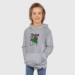 Толстовка детская хлопковая FLEX FOR LIFE, цвет: меланж — фото 2