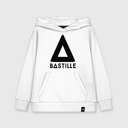 Толстовка детская хлопковая Bastille, цвет: белый