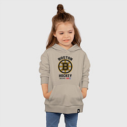 Толстовка детская хлопковая BOSTON BRUINS NHL, цвет: миндальный — фото 2