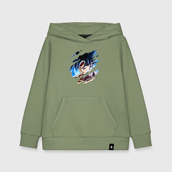 Толстовка детская хлопковая Dragon Ball, цвет: авокадо