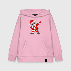 Толстовка детская хлопковая Dabing Santa, цвет: светло-розовый