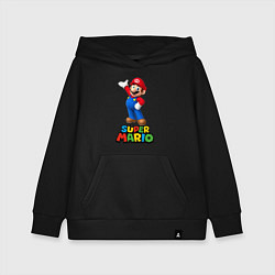 Детская толстовка-худи Super Mario