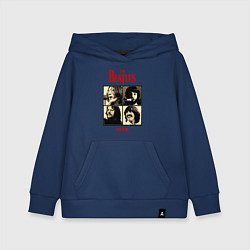 Толстовка детская хлопковая The Beatles LET IT BE, цвет: тёмно-синий