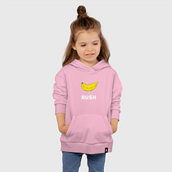 Толстовка детская хлопковая RUSH BANANA, цвет: светло-розовый — фото 2
