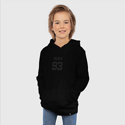 Толстовка детская хлопковая BTS - Suga 93, цвет: черный — фото 2