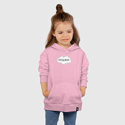 Толстовка детская хлопковая Френдзона, цвет: светло-розовый — фото 2