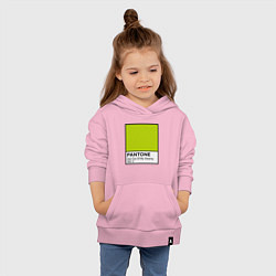 Толстовка детская хлопковая Shrek: Pantone Color, цвет: светло-розовый — фото 2