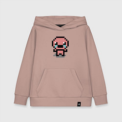 Толстовка детская хлопковая Pixel isaac, цвет: пыльно-розовый