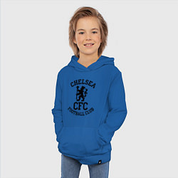 Толстовка детская хлопковая Chelsea CFC, цвет: синий — фото 2
