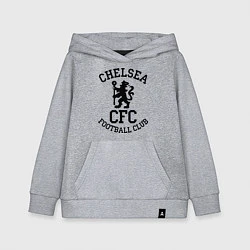 Толстовка детская хлопковая Chelsea CFC, цвет: меланж