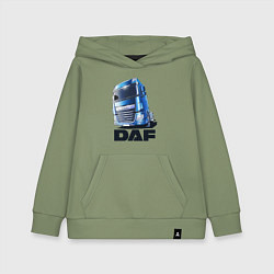 Детская толстовка-худи Daf Truck