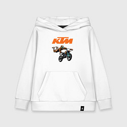 Детская толстовка-худи KTM МОТОКРОСС Z