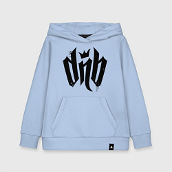 Толстовка детская хлопковая DnВ, цвет: мягкое небо