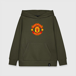 Детская толстовка-худи Манчестер Юнайтед логотип