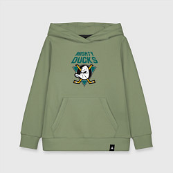 Детская толстовка-худи Анахайм Дакс, Mighty Ducks