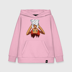 Толстовка детская хлопковая Эдвард Вонг, цвет: светло-розовый