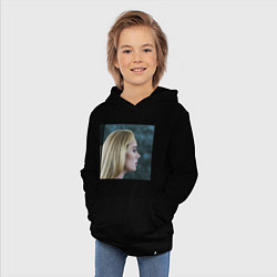 Толстовка детская хлопковая Adele 30, цвет: черный — фото 2
