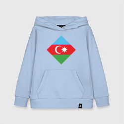 Детская толстовка-худи Flag Azerbaijan