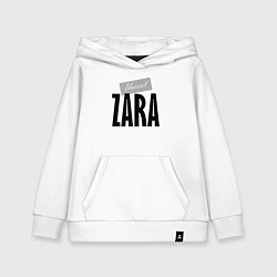 Толстовка детская хлопковая Unreal Zara, цвет: белый