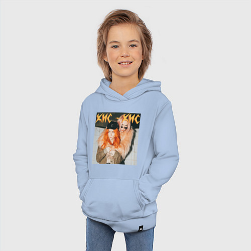 Детская толстовка-худи КИС-КИС Вайб / Мягкое небо – фото 3