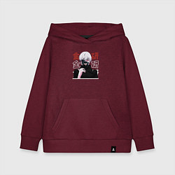 Детская толстовка-худи Токийский гуль Tokyo Ghoul, Ken Kaneki Канеки Кен