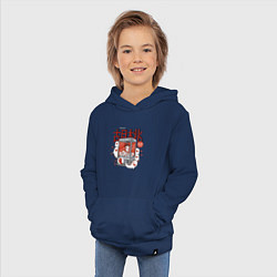 Толстовка детская хлопковая АВТОМАТ С ПРИЗРАКАМИ ХУ ТАО ГЕНШИН, цвет: тёмно-синий — фото 2