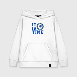 Детская толстовка-худи It is Chelsea time Челси