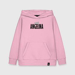 Толстовка детская хлопковая Unreal Angelina, цвет: светло-розовый