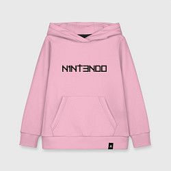Толстовка детская хлопковая Nintendo, цвет: светло-розовый