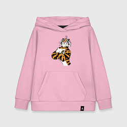 Детская толстовка-худи Cool Tiger Power Muzzle