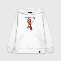 Детская толстовка-худи Knuckles Echidna Sonic Video game Ехидна Наклз Вид