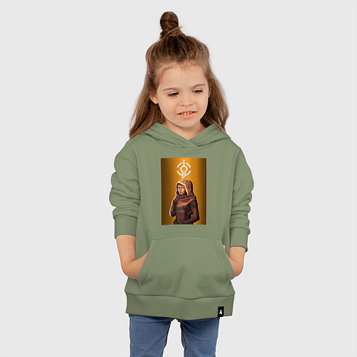 Детская толстовка-худи Chani Kynes Dune Spice Wars / Авокадо – фото 4
