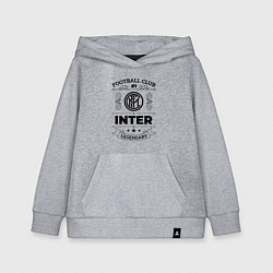 Детская толстовка-худи Inter: Football Club Number 1 Legendary