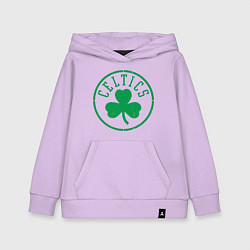 Толстовка детская хлопковая Celtics - Селтикс, цвет: лаванда