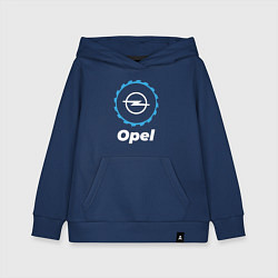 Толстовка детская хлопковая Opel в стиле Top Gear, цвет: тёмно-синий