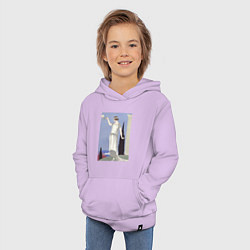 Толстовка детская хлопковая Robe du Soir, de Worth Муза, цвет: лаванда — фото 2