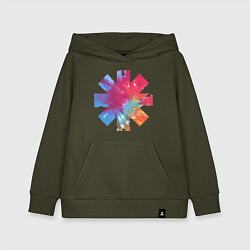 Толстовка детская хлопковая RHCP Color, цвет: хаки