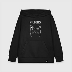 Детская толстовка-худи The Killers рок кот