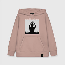 Толстовка детская хлопковая World Violation Tour Depeche Mode, цвет: пыльно-розовый