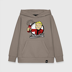 Детская толстовка-худи Vault boy - nuka cola