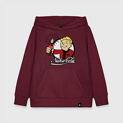 Детская толстовка-худи Vault boy - nuka cola