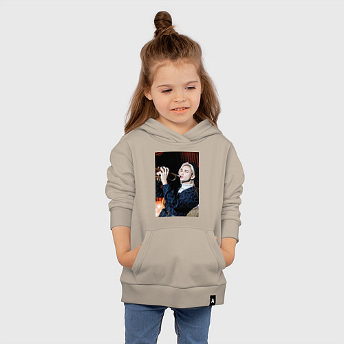 Детская толстовка-худи Hyunjin Circus / Миндальный – фото 4