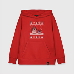 Детская толстовка-худи Новогодние тоторики - ugly sweater